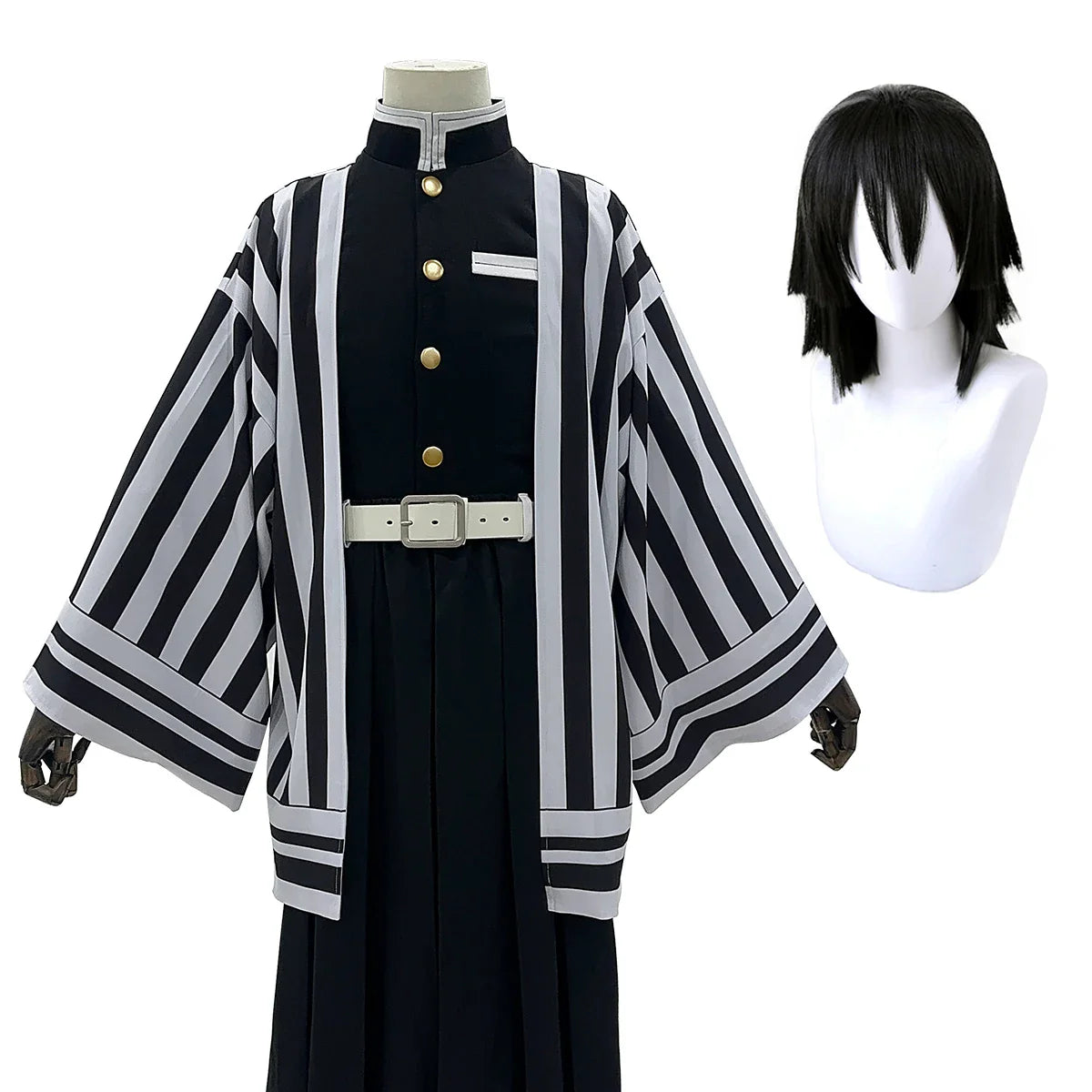 Demon Slayer - Cosplay Obanai Iguro costume de déguisement complet
