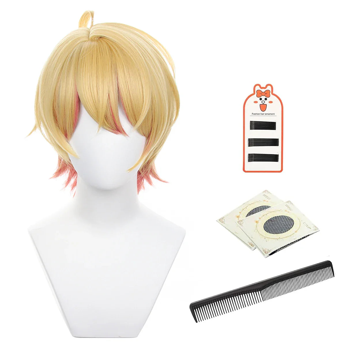 Oshi no Ko - Perruque Aqua Hoshino pour cosplay