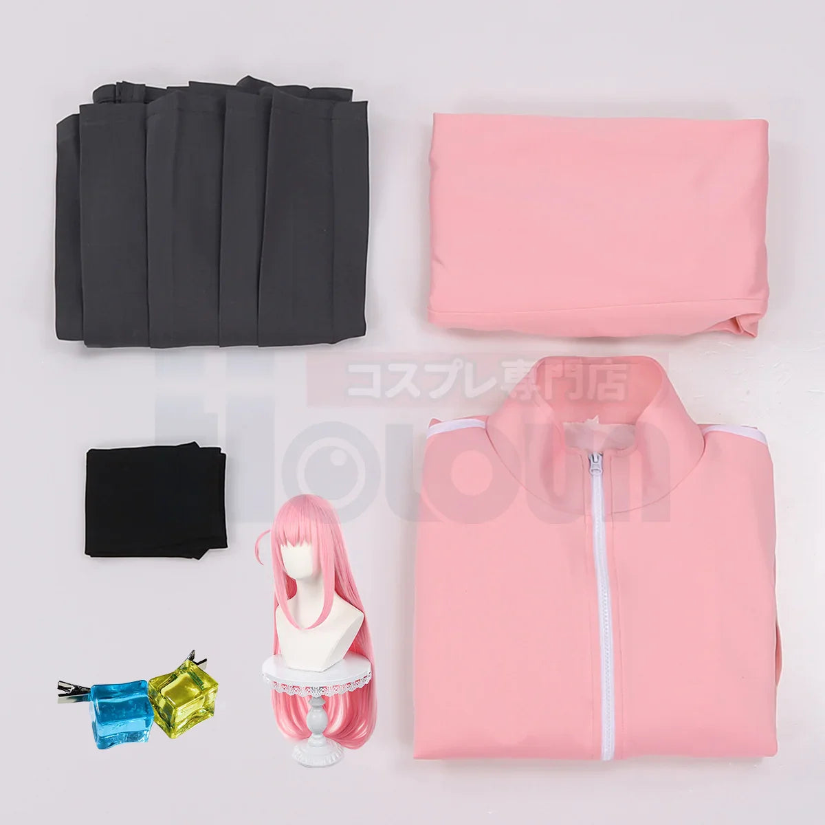 Bocchi The Rock - Cosplay Hitori Gotoh costume de déguisement complet