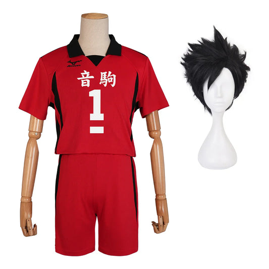 Haikyuu - Cosplay Tetsurō Kuroo Maillot du club de volley-ball du lycée Nekoma Jersey