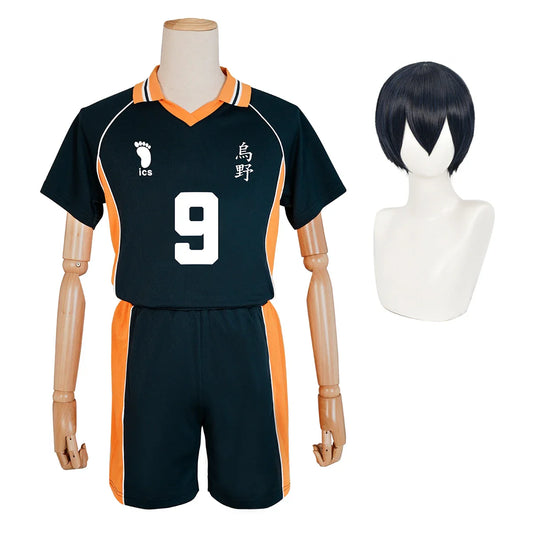 Haikyuu - Cosplay Tobio Kageyama Maillot du club de volley-ball du lycée Karasuno Jersey