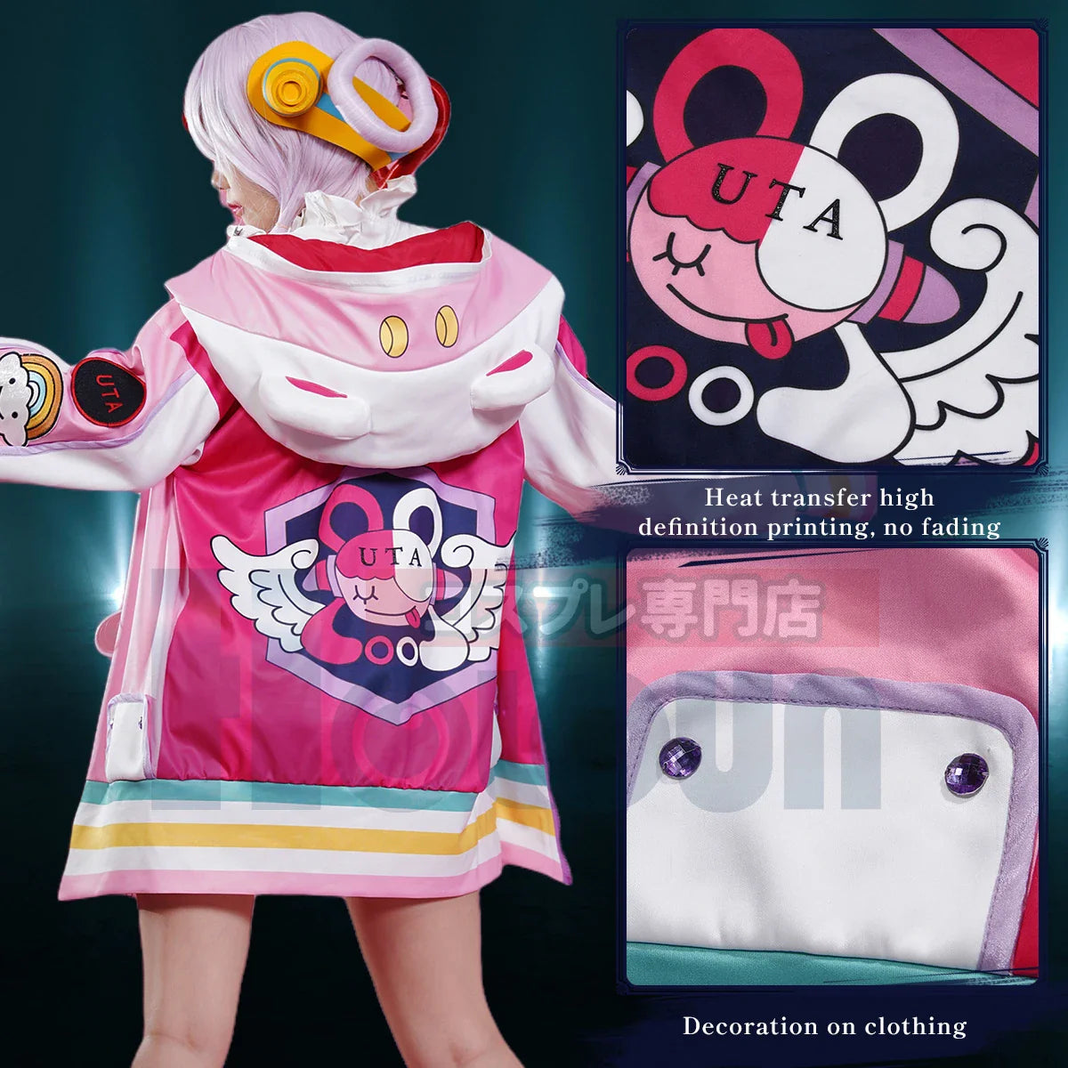 One Piece - Cosplay Uta costume de déguisement complet