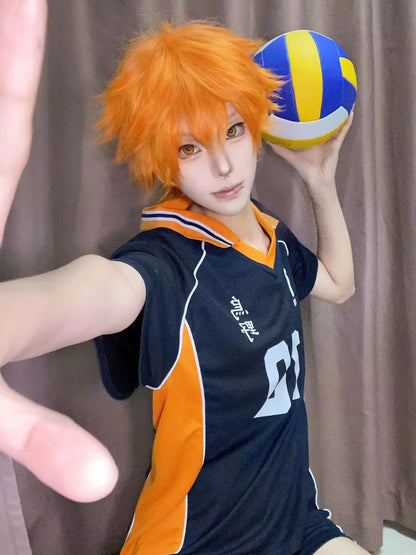 Haikyuu - Cosplay Shoyo Hinata Maillot du club de volley-ball du lycée Karasuno Jersey
