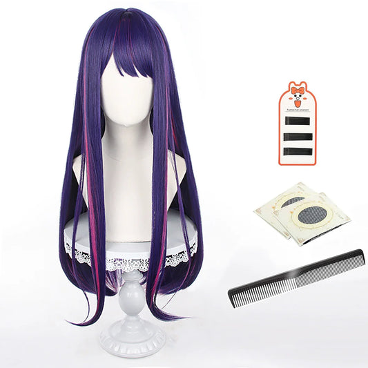 Oshi no Ko - Perruque Ai Hoshino pour cosplay