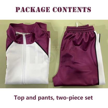 Haikyuu - Cosplay Shiratorizawa Ensemble de Training de l'académie Shiratorizawa Maillot Jersey