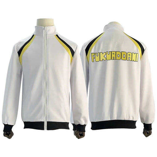 Haikyuu - Cosplay Fukurôdani Veste de Training de l'Académie Fukurôdani Maillot Jersey