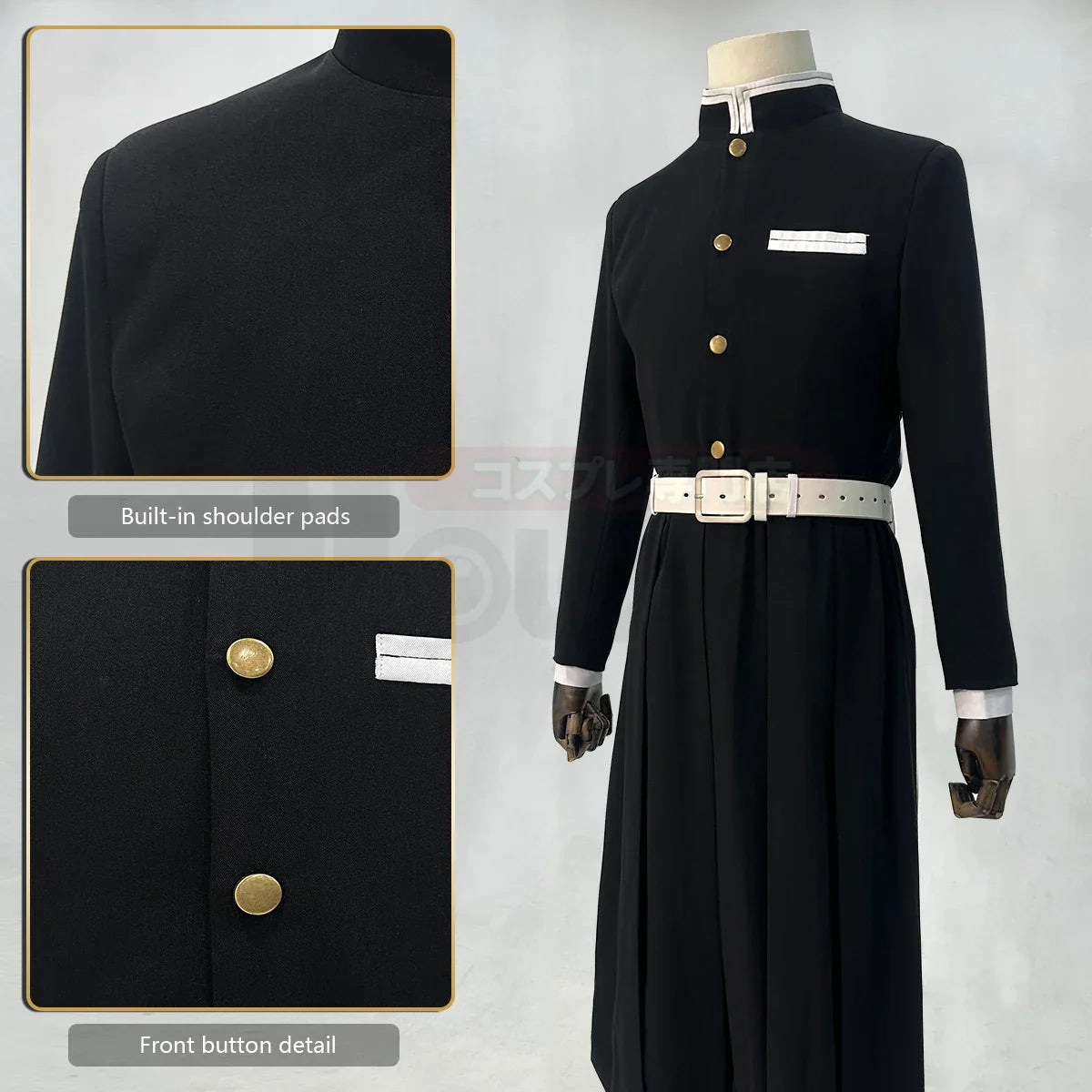 Demon Slayer - Cosplay Obanai Iguro costume de déguisement complet