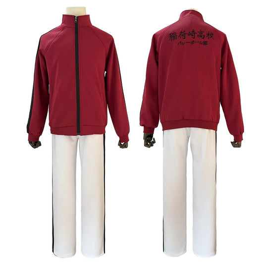 Haikyuu - Cosplay Lycée Inarizaki Ensemble de Training du lycée Inarizaki Maillot Jersey
