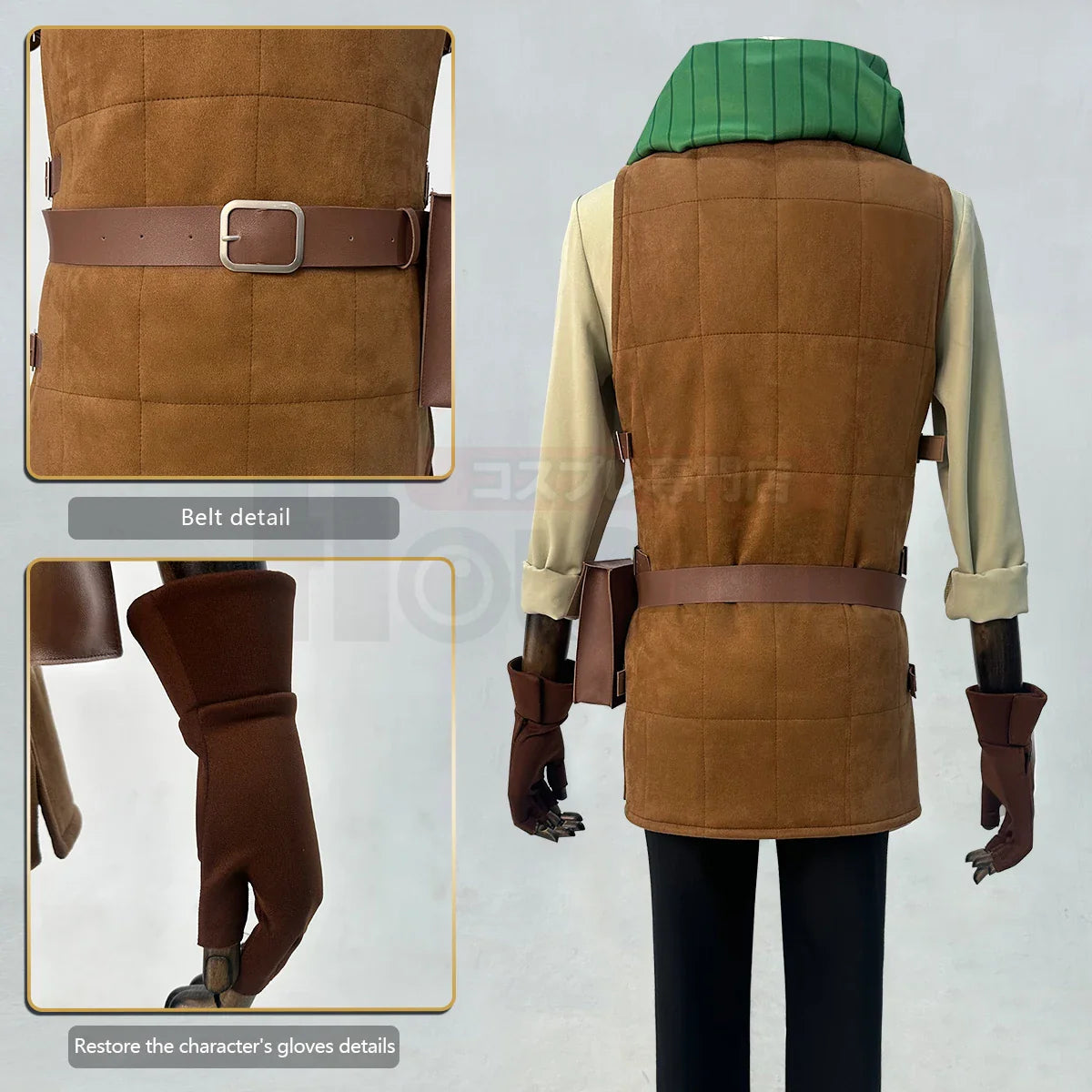 Delicious in Dungeon (Gloutons et Dragons) - Cosplay Chilchuck Tims costume de déguisement complet