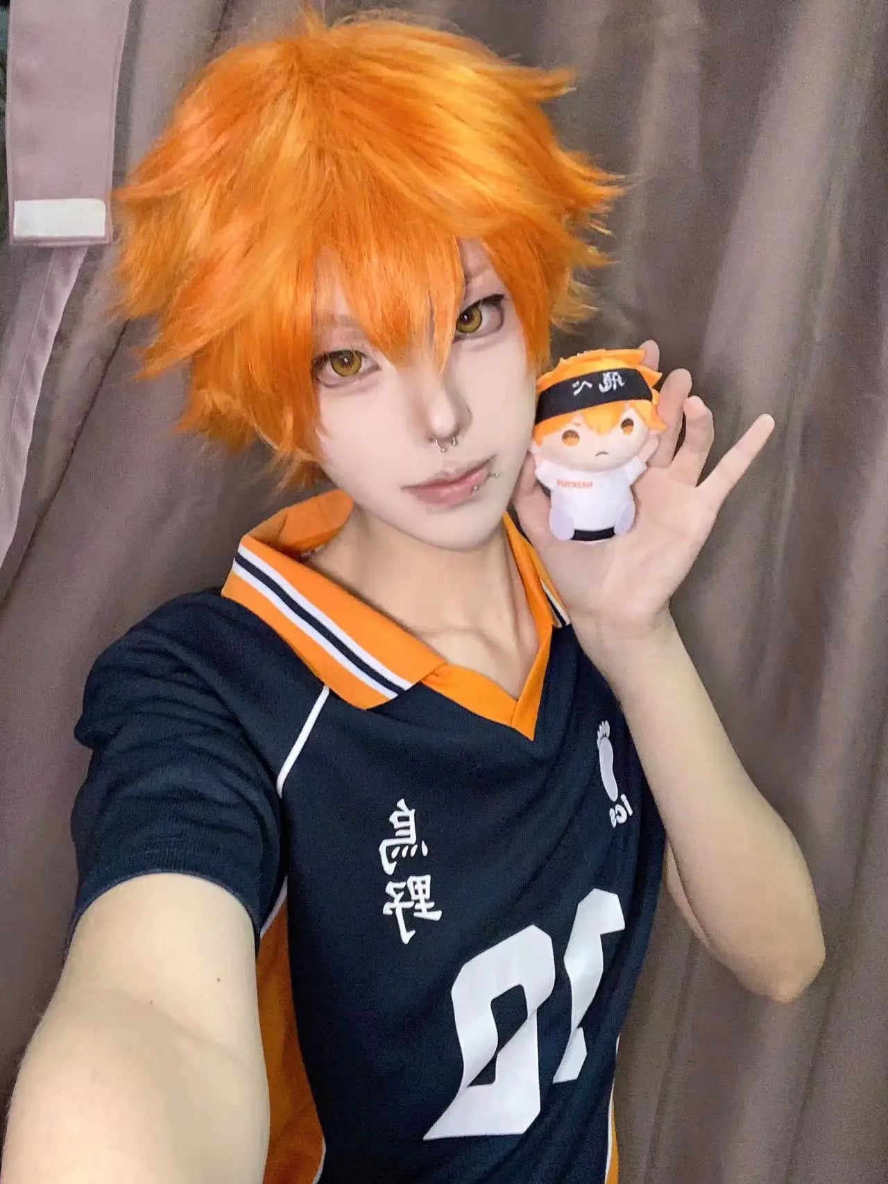 Haikyuu - Cosplay Shoyo Hinata Maillot du club de volley-ball du lycée Karasuno Jersey