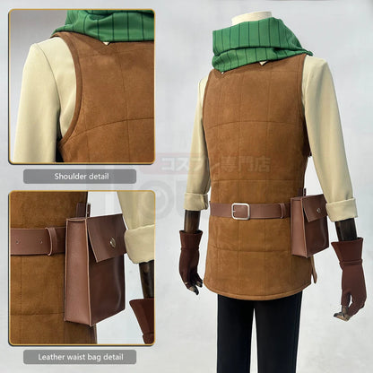 Delicious in Dungeon (Gloutons et Dragons) - Cosplay Chilchuck Tims costume de déguisement complet