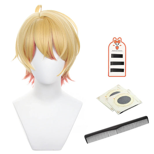 Oshi no Ko - Perruque Aqua Hoshino pour cosplay
