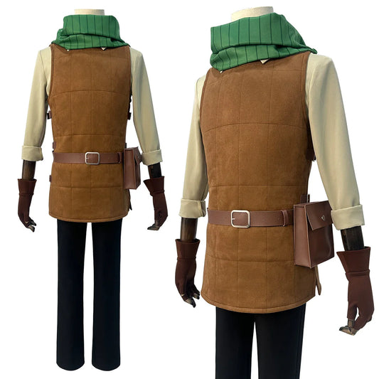 Delicious in Dungeon (Gloutons et Dragons) - Cosplay Chilchuck Tims costume de déguisement complet