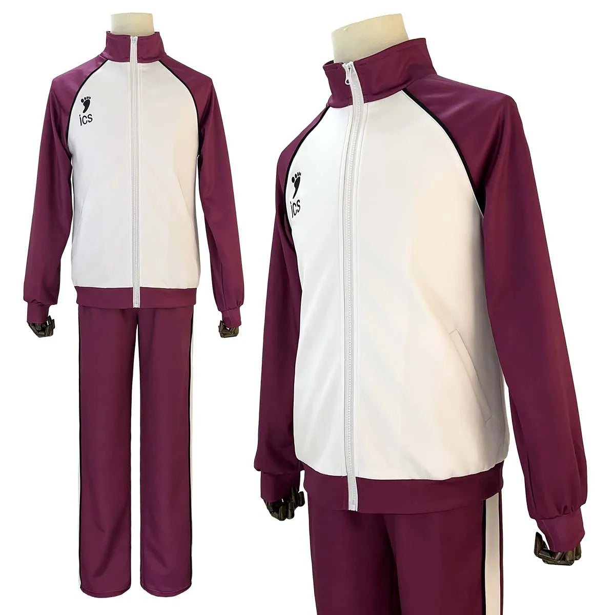 Haikyuu - Cosplay Shiratorizawa Ensemble de Training de l'académie Shiratorizawa Maillot Jersey