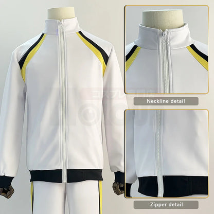 Haikyuu - Cosplay Fukurôdani Ensemble de Training de l'Académie Fukurôdani Maillot Jersey
