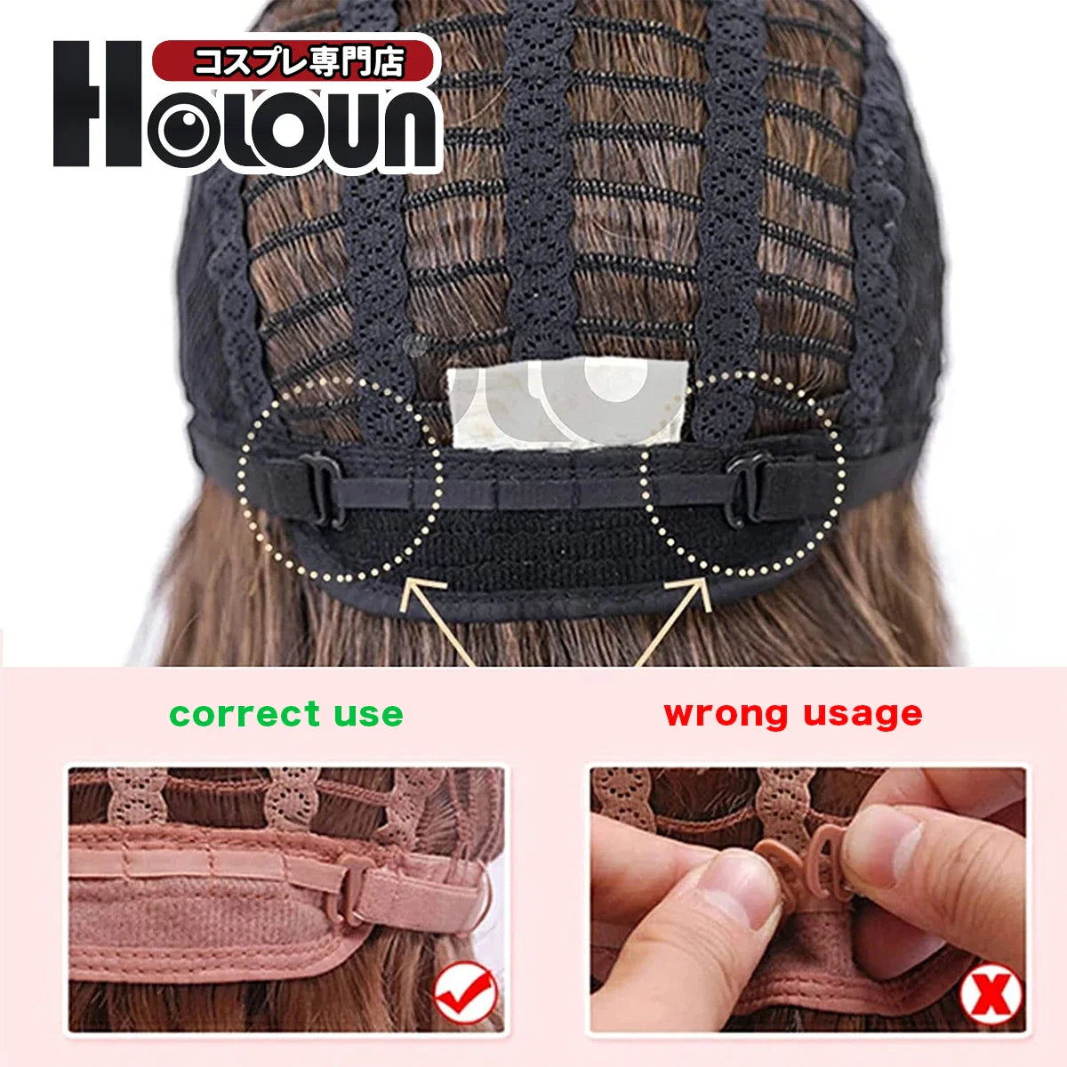 Oshi no Ko - Perruque Ai Hoshino pour cosplay