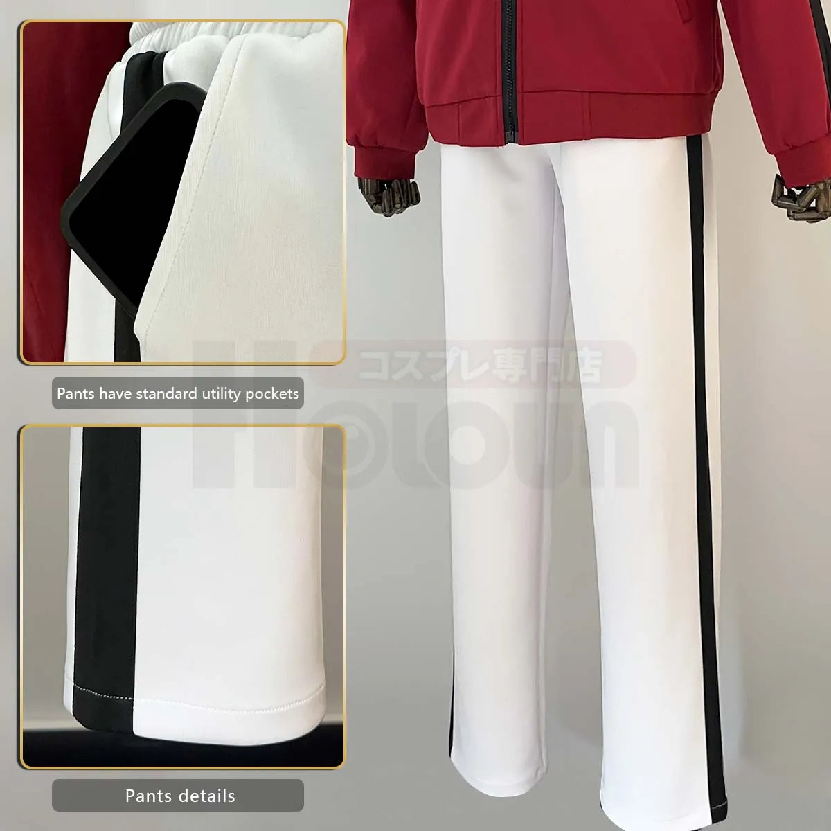 Haikyuu - Cosplay Lycée Inarizaki Ensemble de Training du lycée Inarizaki Maillot Jersey