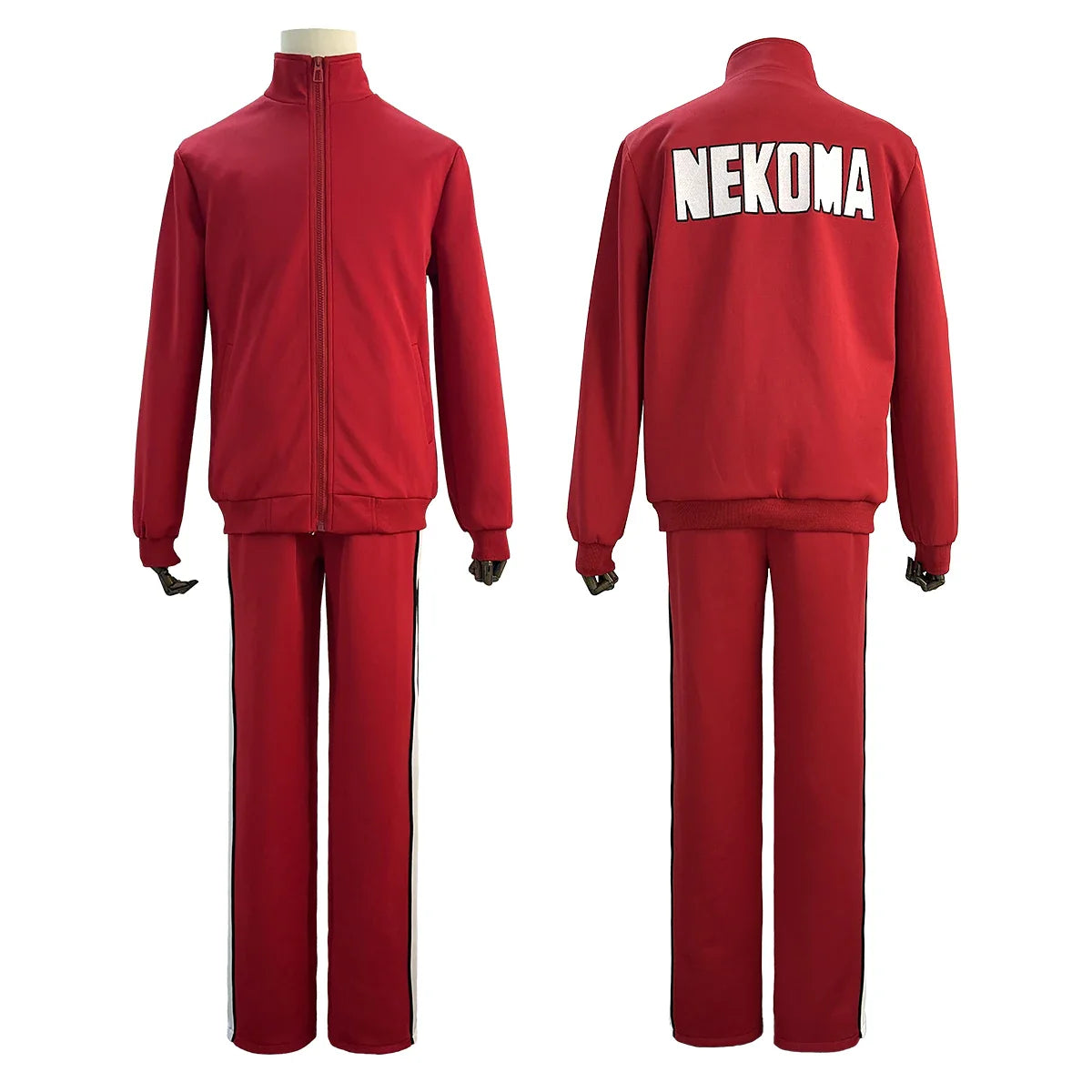 Haikyuu - Cosplay Lycée Nekoma Ensemble de Training du lycée Nekoma Maillot Jersey
