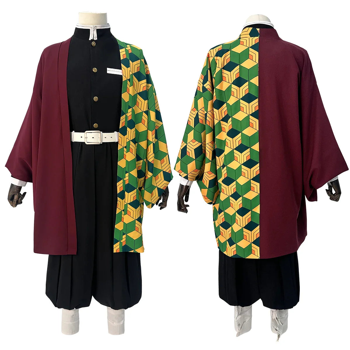 Demon Slayer - Cosplay Giyu Tomioka costume de déguisement complet